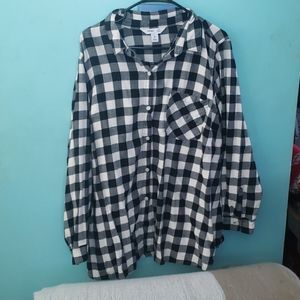 Old navy classic  flannel shirt size 3X